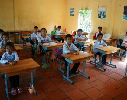 Rebuilding Collapse Primary School